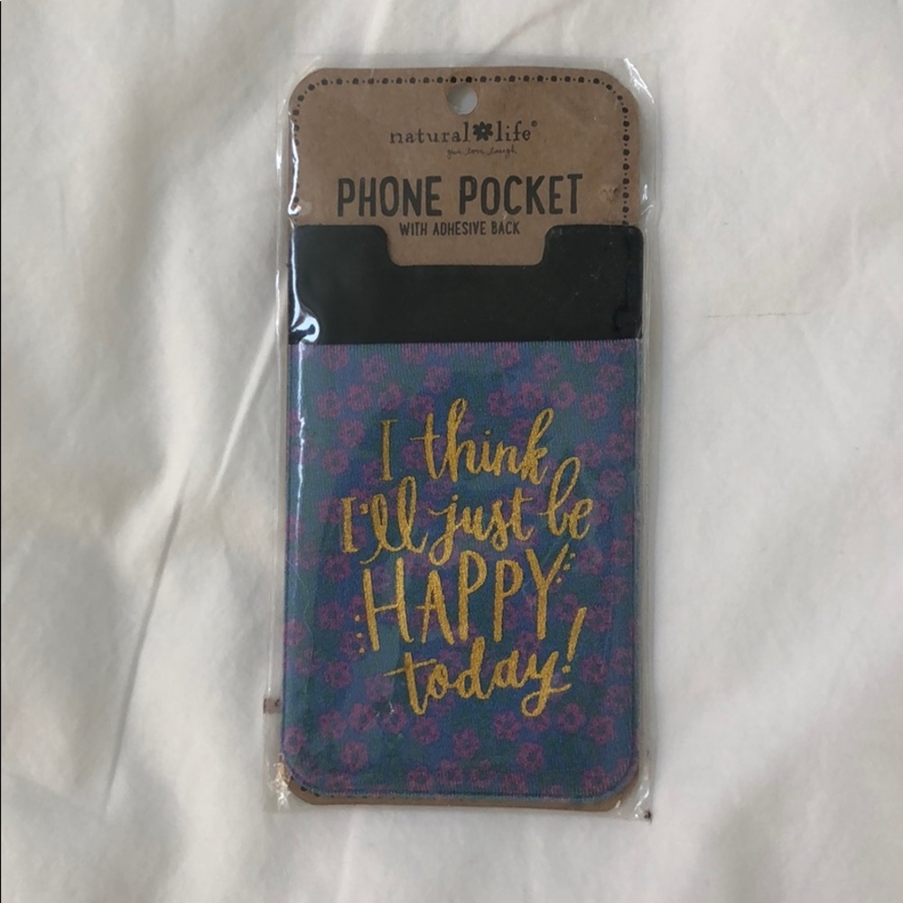 Natural life phone pocket